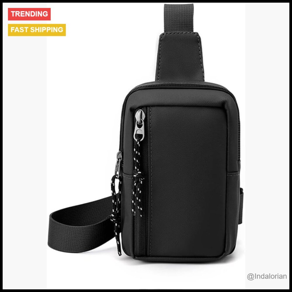 Waterproof Crossbody Sling Bag Utility Backpack For Hiking Travel Sports Running
